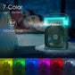 Portable Humidifier Air Cooler Fan Mini Cooler For Home With 3 Speed Mode, Mist Fan With Water Spray, 7 Color Led And Timer, Usb Personal Cooler Desk Fan(Usb Powered Mini Ac, Multicolor)